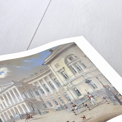 The Mikhailovsky Palace, St. Petersburg, 1832 by Karl Pavlovich Beggrov