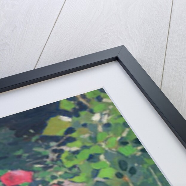 Study of Poppies in the Garden, 1894 by Viktor Elpidiforovich Borisov-Musatov