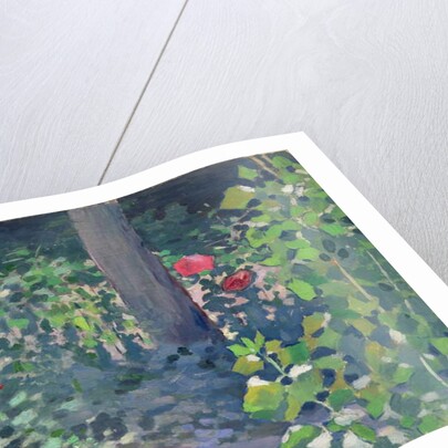 Study of Poppies in the Garden, 1894 by Viktor Elpidiforovich Borisov-Musatov