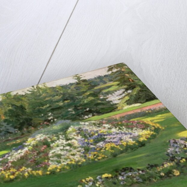 The Flower Bed by Sergei Arsenevich Vinogradov