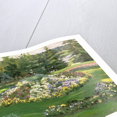 The Flower Bed by Sergei Arsenevich Vinogradov