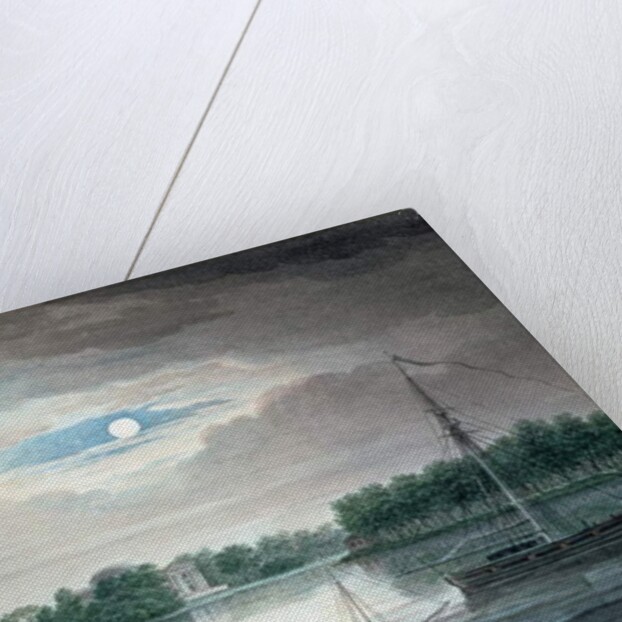 Yelagin Island, St. Petersburg, by Night by Maksim Nikiforovich Vorobiev