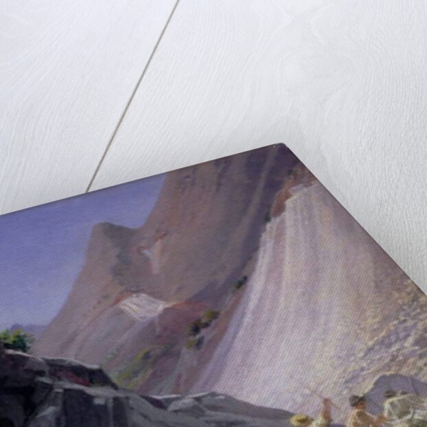 Transporting Marble at Carrara, 1868 by Nikolai Nikolaevich Ge