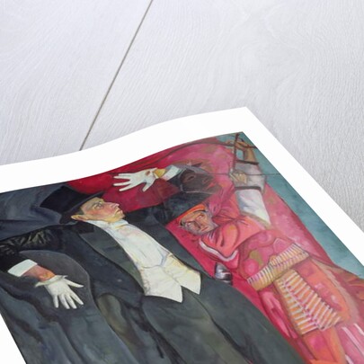 Portrait of the Producer Vsevolod Emilievich Meyerhold 1916 by Boris Dmitrievich Grigoriev