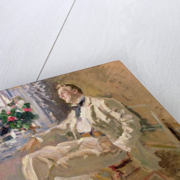 Portrait of the Opera Singer Feodor Ivanovich Chaliapin 1911 by Konstantin Alekseevich Korovin