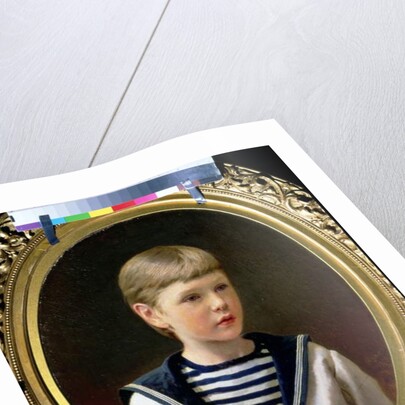 Portrait of a Boy, possibly Prince Anatoly Levin by Ivan Nikolaevich Kramskoy