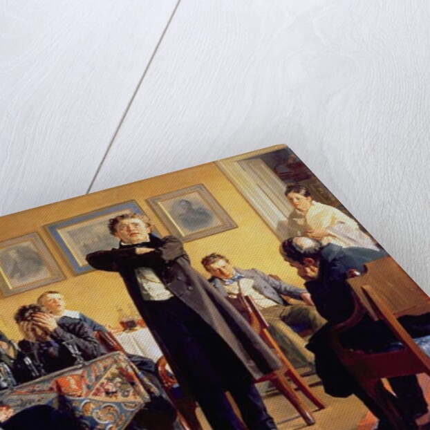 The Actor Pavel Stepanovich Mochalov among his Admirers, 1888 by Nikolai Vasilievich Nevrev