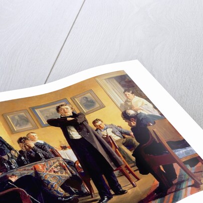 The Actor Pavel Stepanovich Mochalov among his Admirers, 1888 by Nikolai Vasilievich Nevrev