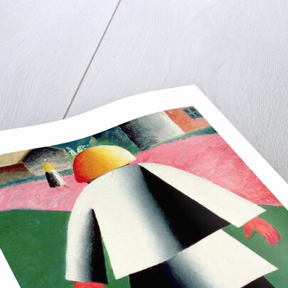 The 'Cabby' or Droshky Driver by Kazimir Severinovich Malevich