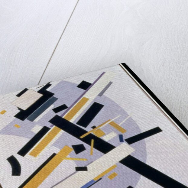 Supremus No. 58 Dynamic Composition in Yellow and Black, 1916 by Kazimir Severinovich Malevich