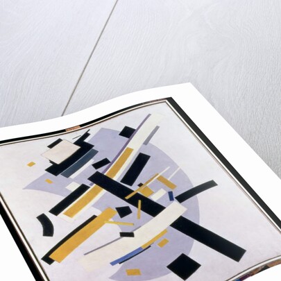 Supremus No. 58 Dynamic Composition in Yellow and Black, 1916 by Kazimir Severinovich Malevich