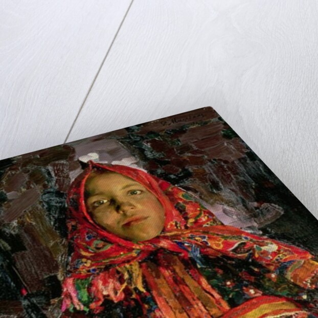 Verka, 1913 by Filipp Andreevic Maljavin