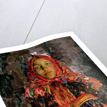 Verka, 1913 by Filipp Andreevic Maljavin