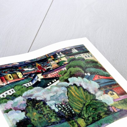 Urban Landscape by Ilya Ivanovich Mashkov