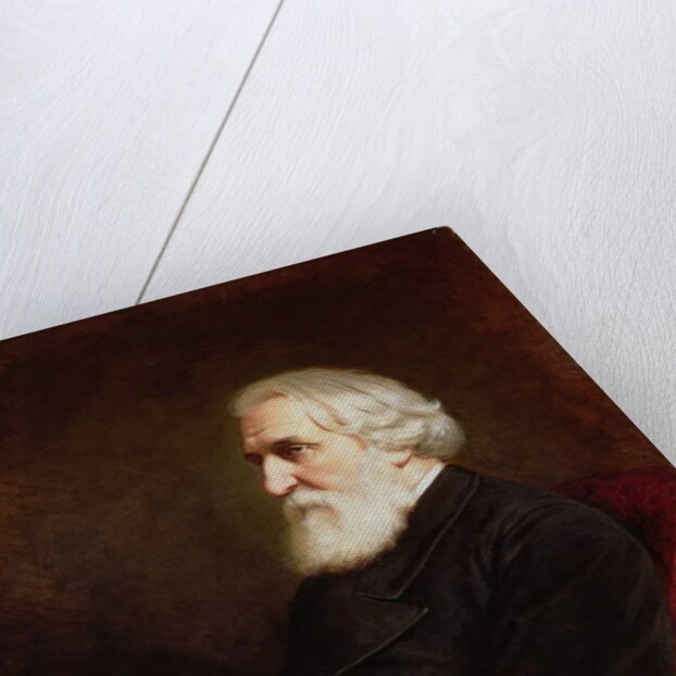 Portrait of Ivan Sergeevich Turgenev 1872 by Vasili Grigorevich Perov