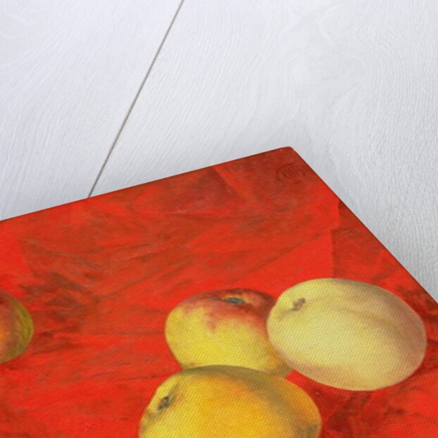 Apples, 1917 by Kuzma Sergeevich Petrov-Vodkin