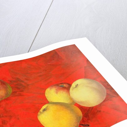 Apples, 1917 by Kuzma Sergeevich Petrov-Vodkin