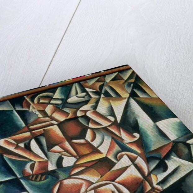 Man + Air + Space, 1915 by Lyubov Sergeevna Popova