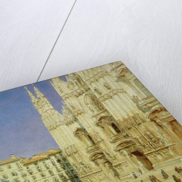 Milan Cathedral, 1846 by Luigi (1814-91) Premazzi