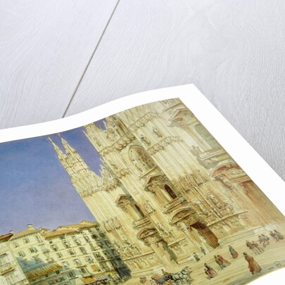 Milan Cathedral, 1846 by Luigi (1814-91) Premazzi