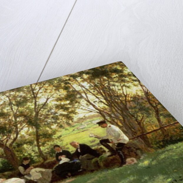 The Turf Bench, 1876 by Ilya Efimovich Repin