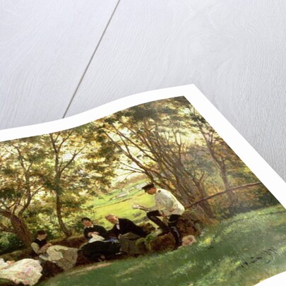 The Turf Bench, 1876 by Ilya Efimovich Repin