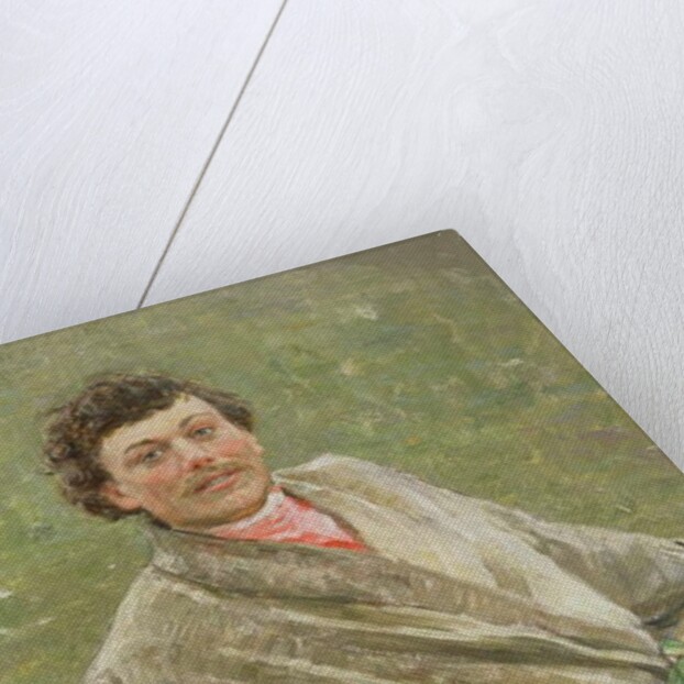 The Byelorussian, portrait of the peasant S. Shavrov, 1892 by Ilya Efimovich Repin