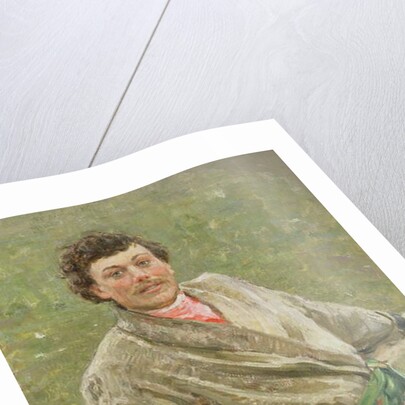 The Byelorussian, portrait of the peasant S. Shavrov, 1892 by Ilya Efimovich Repin