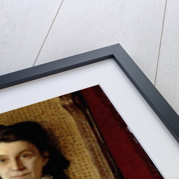 Portrait of Poliksena Stepanovna Stasova wife of D.V. Stasov, 1879 by Ilya Efimovich Repin