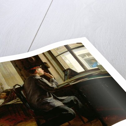 Preparing for Examinations, 1864 by Ilya Efimovich Repin