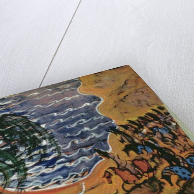 Sketch for the design of a curtain for the ballet 'Scheherazade', 1910 by Valentin Aleksandrovich Serov