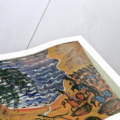 Sketch for the design of a curtain for the ballet 'Scheherazade', 1910 by Valentin Aleksandrovich Serov