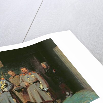 Policemen Singing Carols, 1867 by Leonid Ivanovich Solomatkin