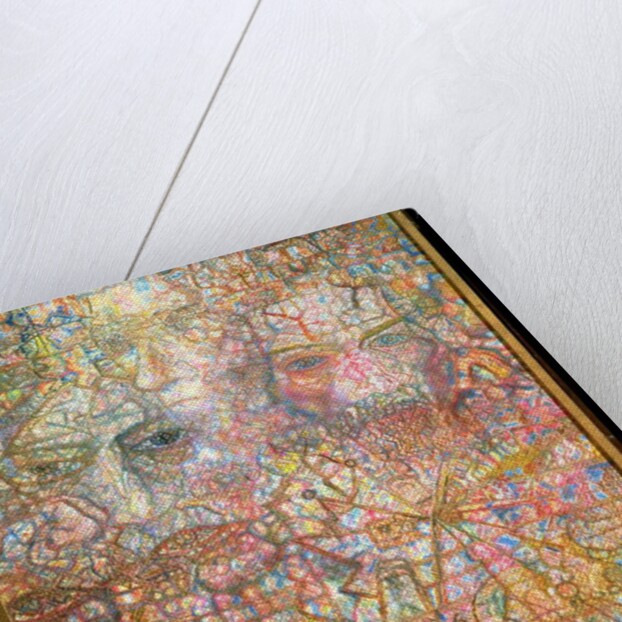 Faces, 1940 by Pavel Nikolaevich Filonov