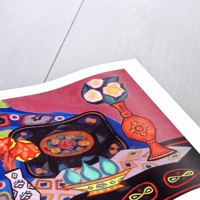 Still Life with Vases by Iosif Solomonovich Shkol'nik