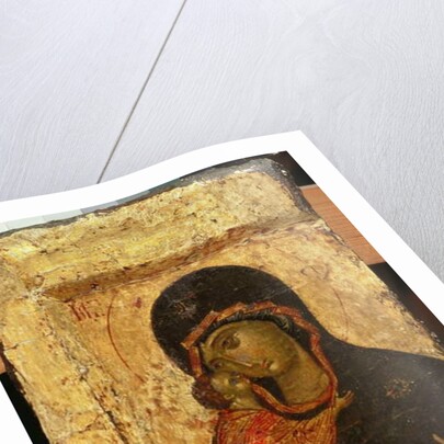 The Vladimir Madonna and Child, Russian icon, Moscow School by Andrei Rublev