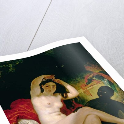Virsavia, or Bather with a Negro Slave by Karl Pavlovich Bryullov