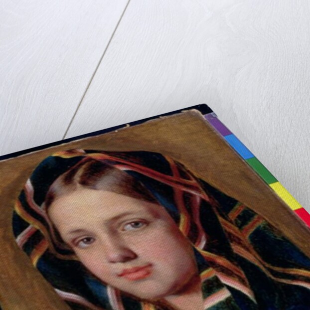 Girl in a Shawl by Aleksei Gavrilovich Venetsianov