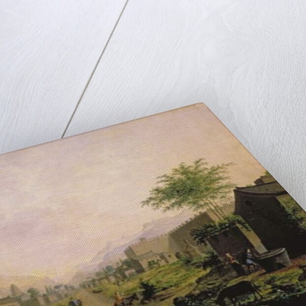 A Town in China, 1864 by Anton Mikhailovich Legashov