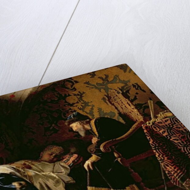 Tsar Ivan the Terrible Admiring Vasilia Melent'evna, 1875 by Grigori Semenovich Sedov