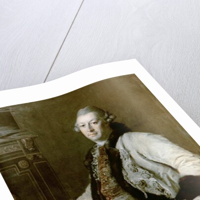 Portrait of Aleksandr Filippovich Kokorinov Architect, Director and First Rector of the Academy of Arts, 1769 by Dmitri Grigor'evich Levitsky
