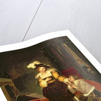 Mary Queen of Scots with Rizzio, c.1830 by Alexandre Evariste Fragonard