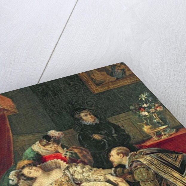 Mary Queen of Scots by Antoinette Cecile Hortense Lescot Haudebourt