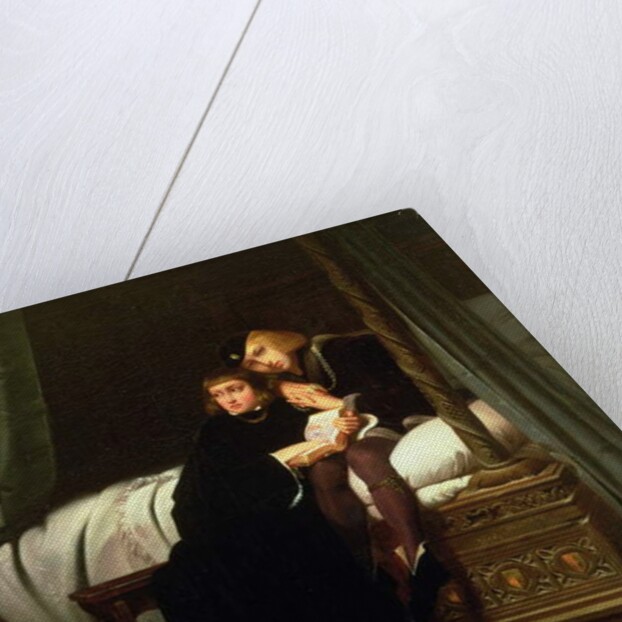 Edward V and the Duke of York in the Tower, 1830-31 by Hippolyte Delaroche