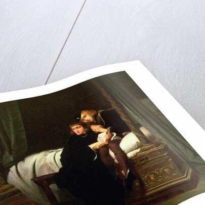 Edward V and the Duke of York in the Tower, 1830-31 by Hippolyte Delaroche