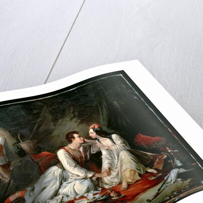 Don Juan and Haidee, c.1833 by Alexandre Marie Colin