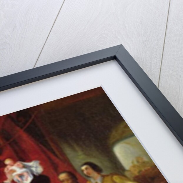 The Birth of Henri IV, c.1827 by Eugene Deveria