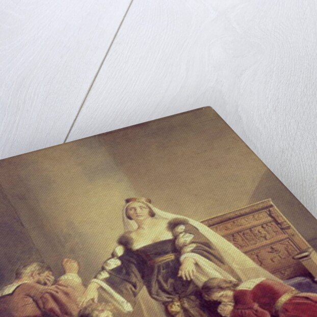 Queen Elizabeth Bidding Farewell to Her Sons, 19th century by Alexandre Evariste Fragonard