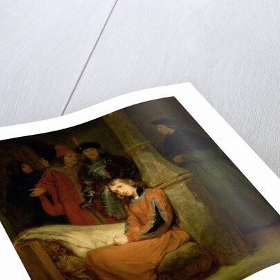 Joan of Arc before Charles VII c.1833 by Gillot Saint-Evre