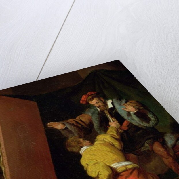 Aretino in the Studio of Tintoretto, 19th century by Alexandre Evariste Fragonard